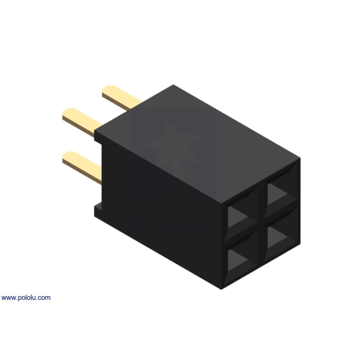 0.1" (2.54 mm) Female Header: Straight - Image 27