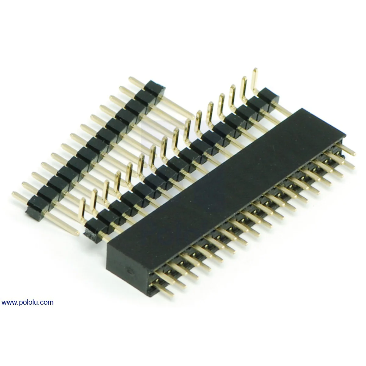 0.1" (2.54 mm) Female Header: Straight - Image 6