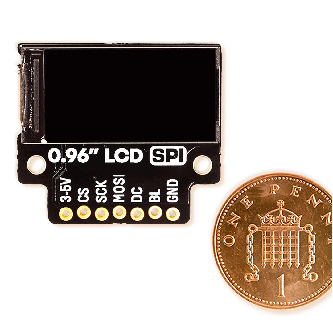0.96" SPI Colour LCD (160x80) Breakout - Image 5