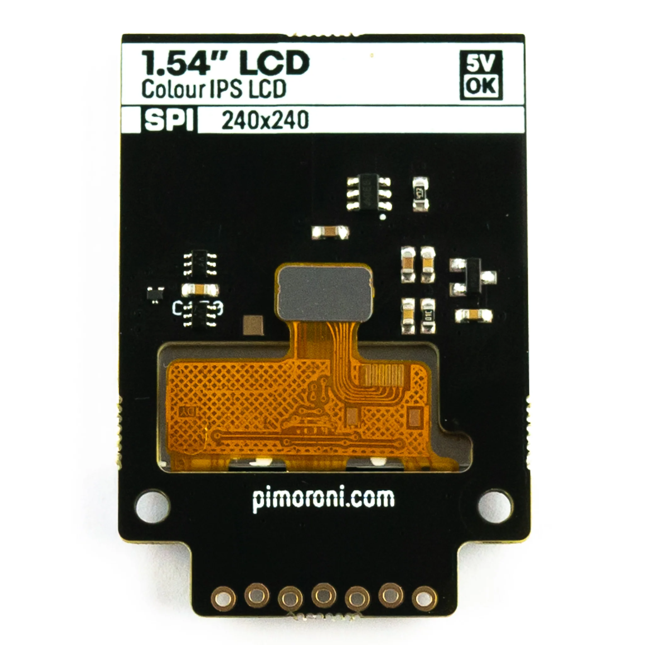 1.54" SPI Colour Square LCD (240x240) Breakout - Image 4