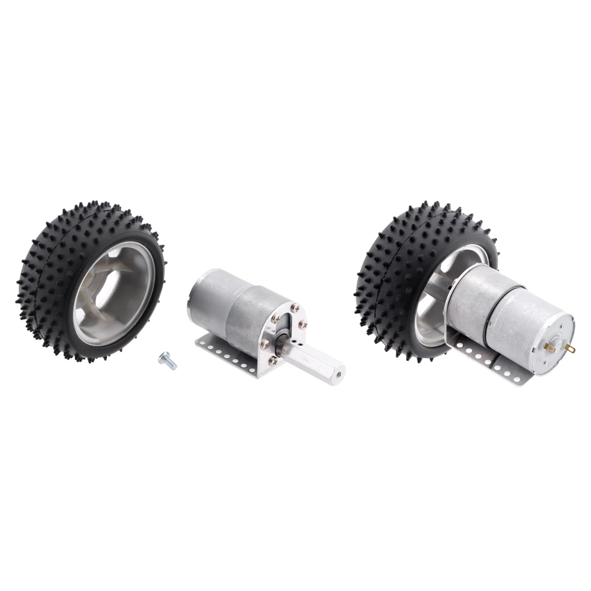 12mm Hex Wheel Adapter for 6mm Shaft, Extended (2-Pack) - Image 3