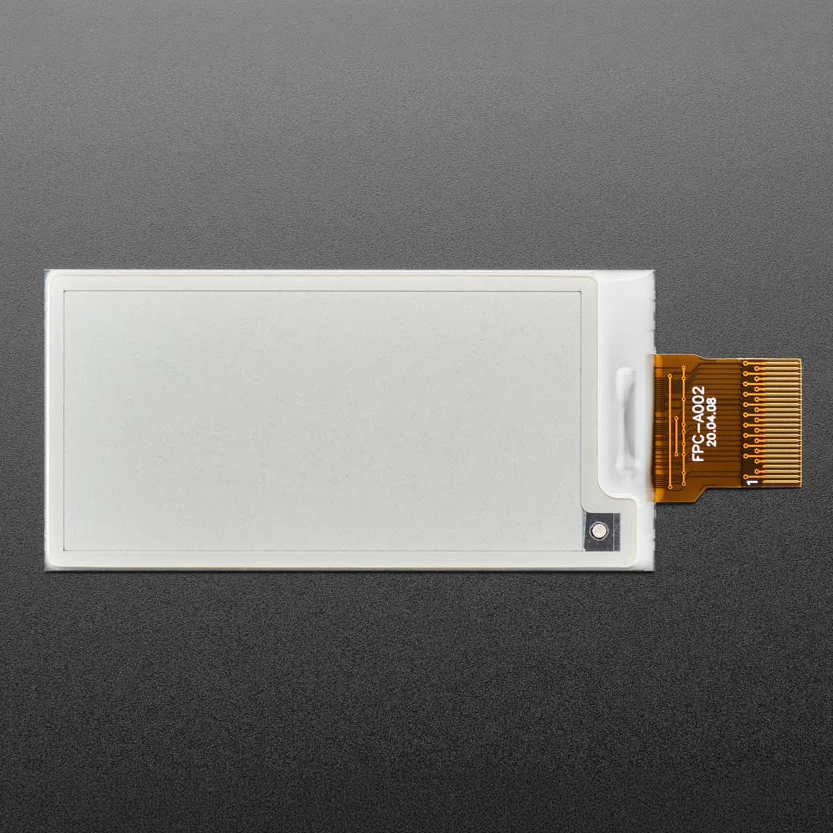 2.13" 250x122 Monochrome or Gray eInk / ePaper - Bare Display - SSD1680Z - Image 2