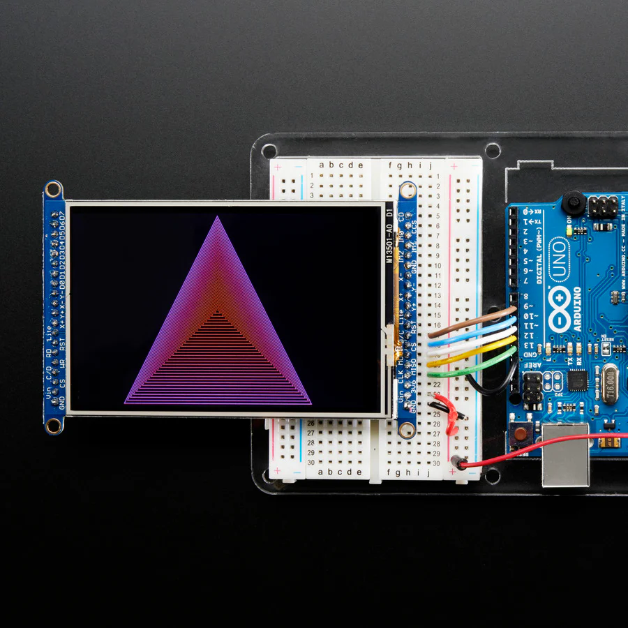 3.5" TFT 320x480 + Touchscreen Breakout Board w/MicroSD Socket - HXD8357D - Image 7