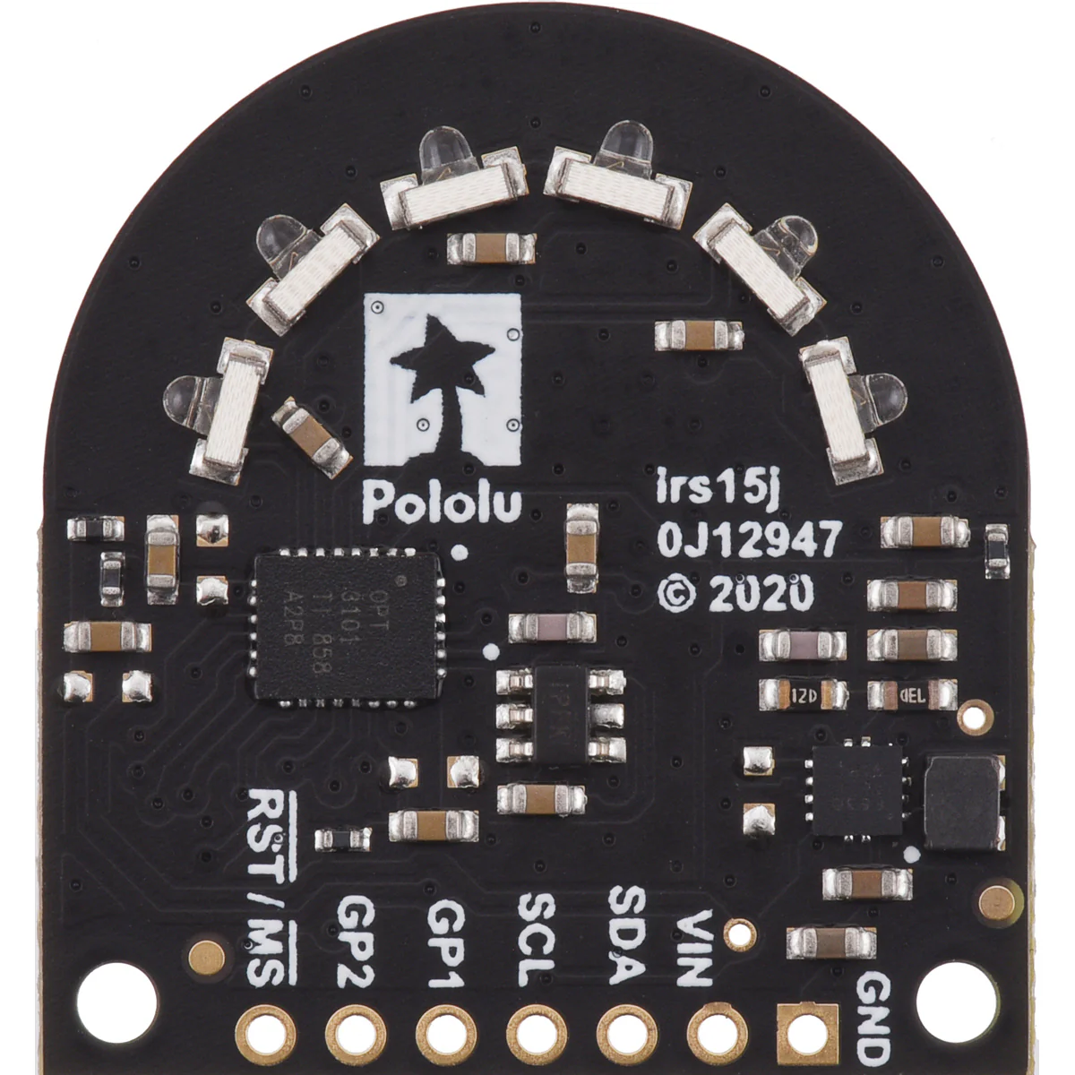 3-Channel Wide FOV Time-of-Flight Distance Sensor Using OPT3101 - Image 5