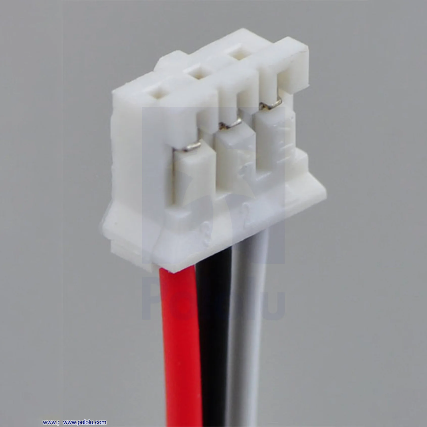 3-Pin Female JST PH-Style Cable (30 cm) with Female Pins for 0.1" Housings - Image 4