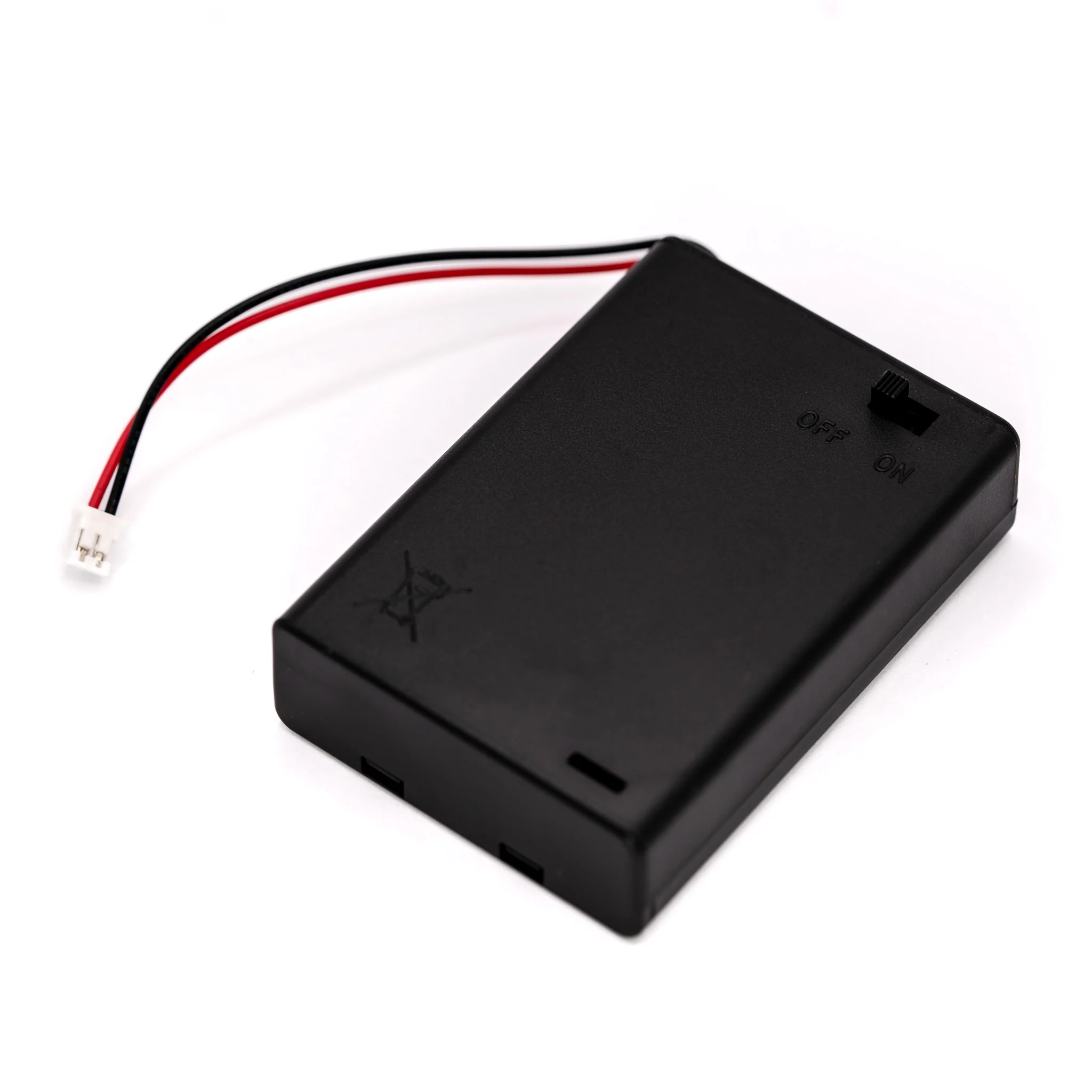 3 x AA Battery Holder with Switch and JST-PH Connector