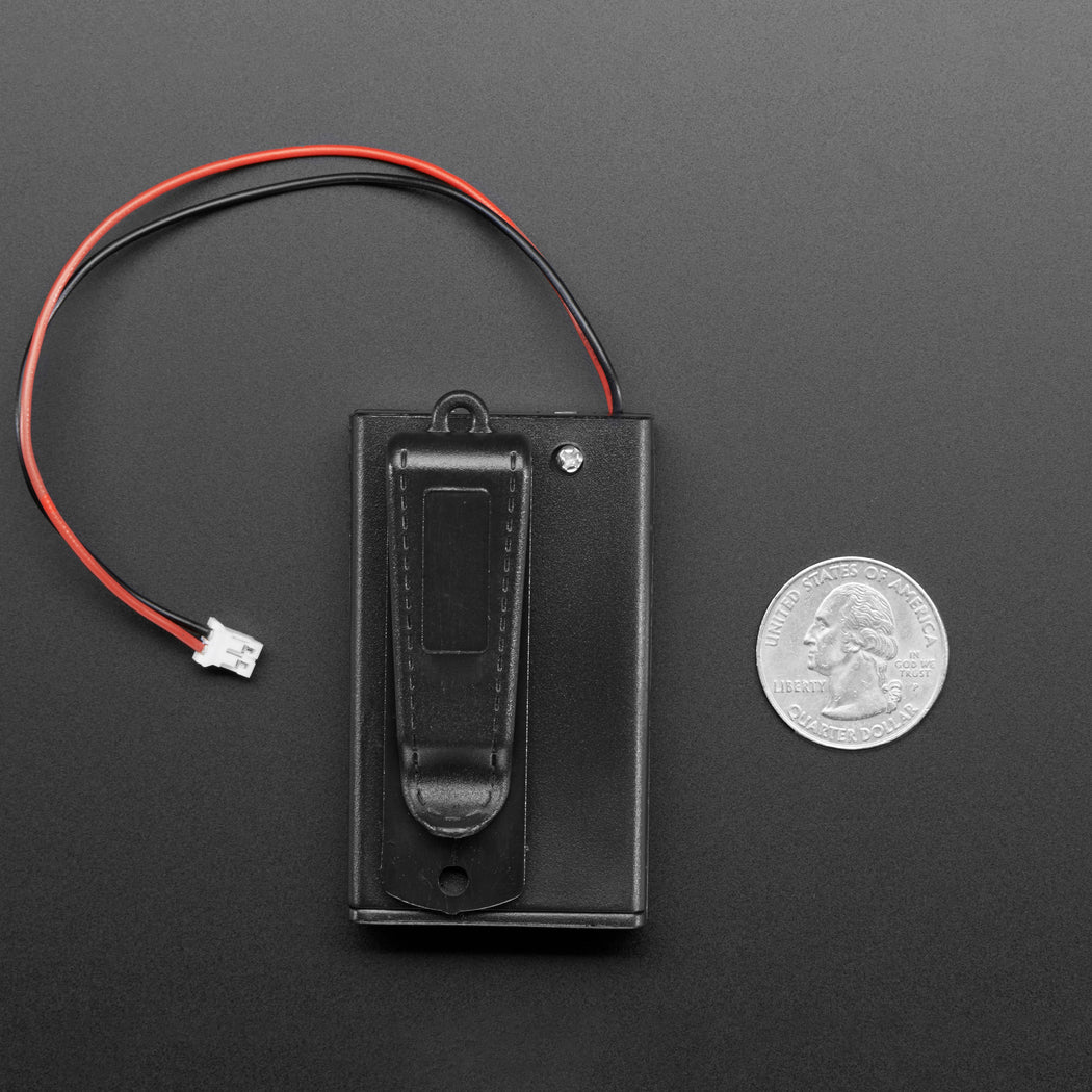 3 x AAA Battery Holder with On/Off Switch, JST, and Belt Clip - Image 4