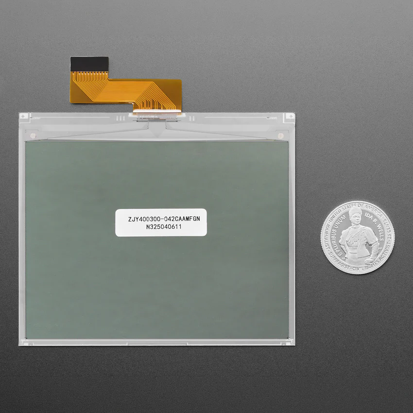 4.2" 300x400 Monochrome or 4-Gray eInk / ePaper - Bare Display - SSD1683 - Image 3