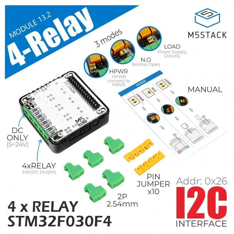 4-Channel Relay Module (STM32) - Image 2