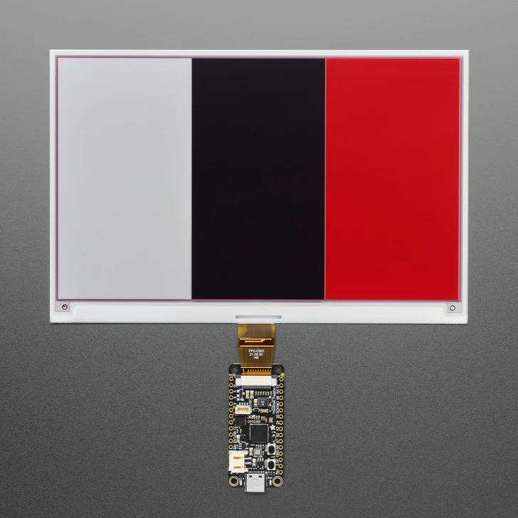 7.5" 800x480 Tri-Color eInk / ePaper - Bare Display - Image 5