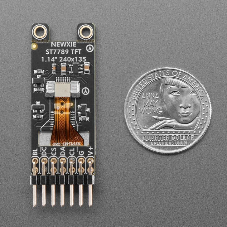 Adafruit 1.14" 240x135 Color Newxie TFT Display - ST7789 - Image 4