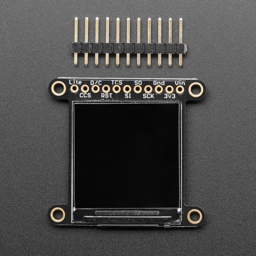 Adafruit 1.3" 240x240 Wide Angle TFT LCD Display with MicroSD - ST7789 - Image 4
