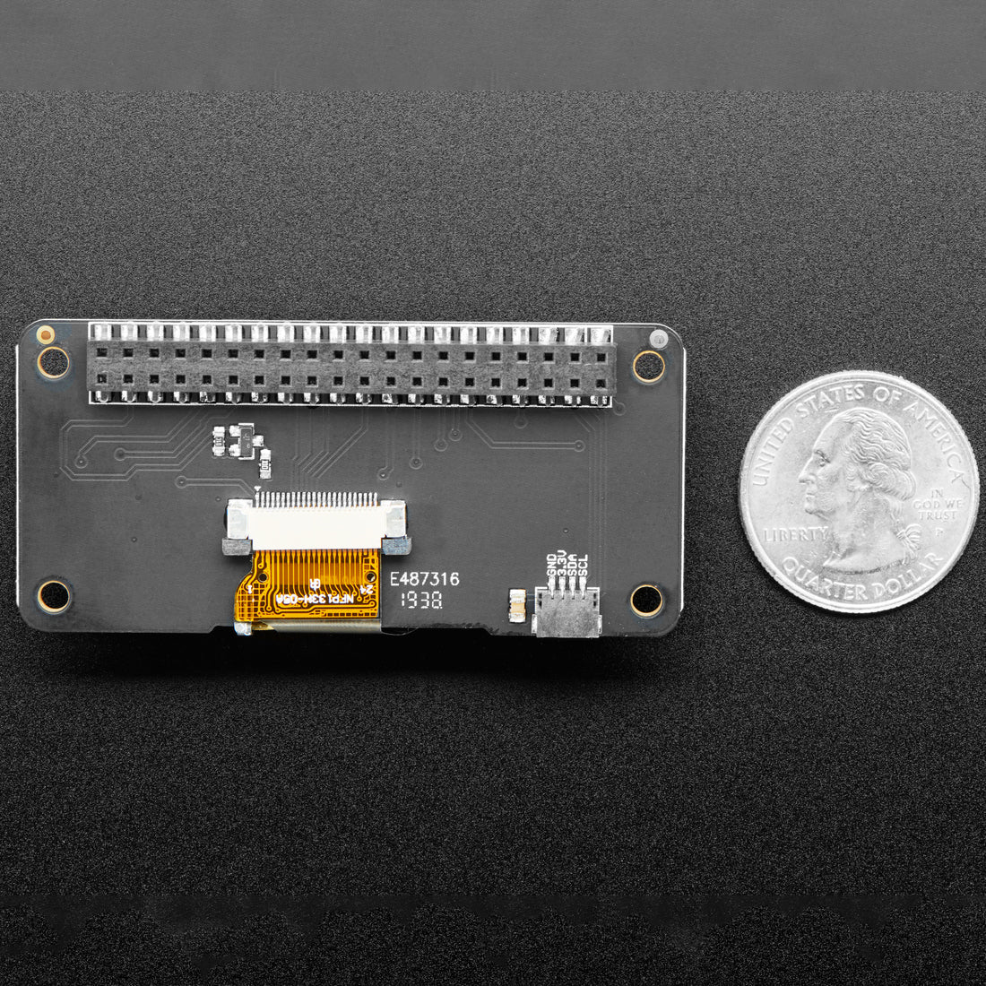 Adafruit 1.3" Color TFT Bonnet for Raspberry Pi - 240x240 TFT + Joystick Add-on - Image 2