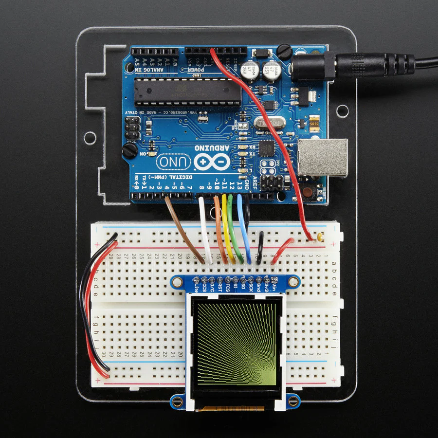 Adafruit 1.44" Color TFT LCD Display with MicroSD Card breakout - ST7735R - Image 7