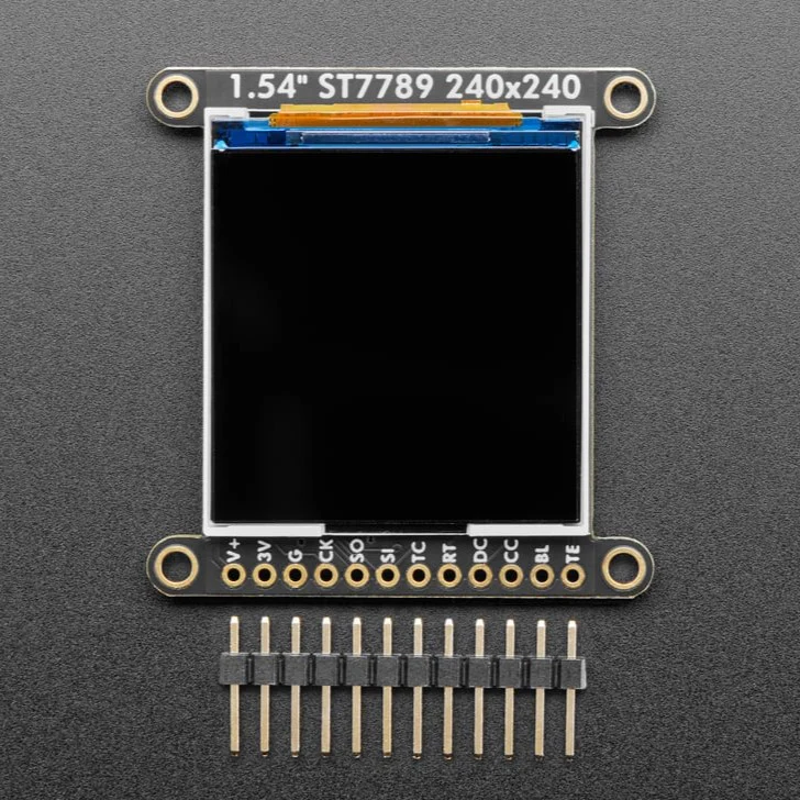 Adafruit 1.54" 240x240 Wide Angle TFT LCD Display with MicroSD - ST7789 with EYESPI Connector - Image 3