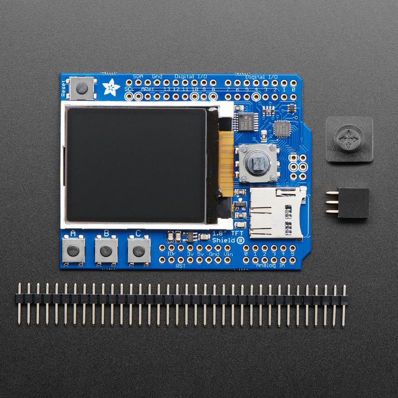 Adafruit 1.8" Color TFT Shield w/microSD and Joystick - v 2 - Image 5