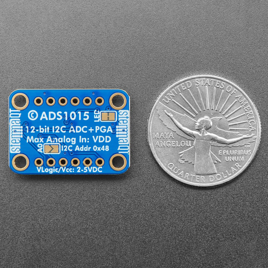 ADS1015 12-Bit ADC - 4 Channel with Programmable Gain Amplifier - Image 6