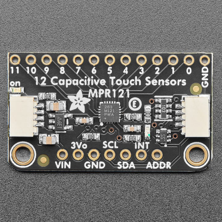 Adafruit 12-Key Capacitive Touch Sensor Breakout - MPR121 - Image 4