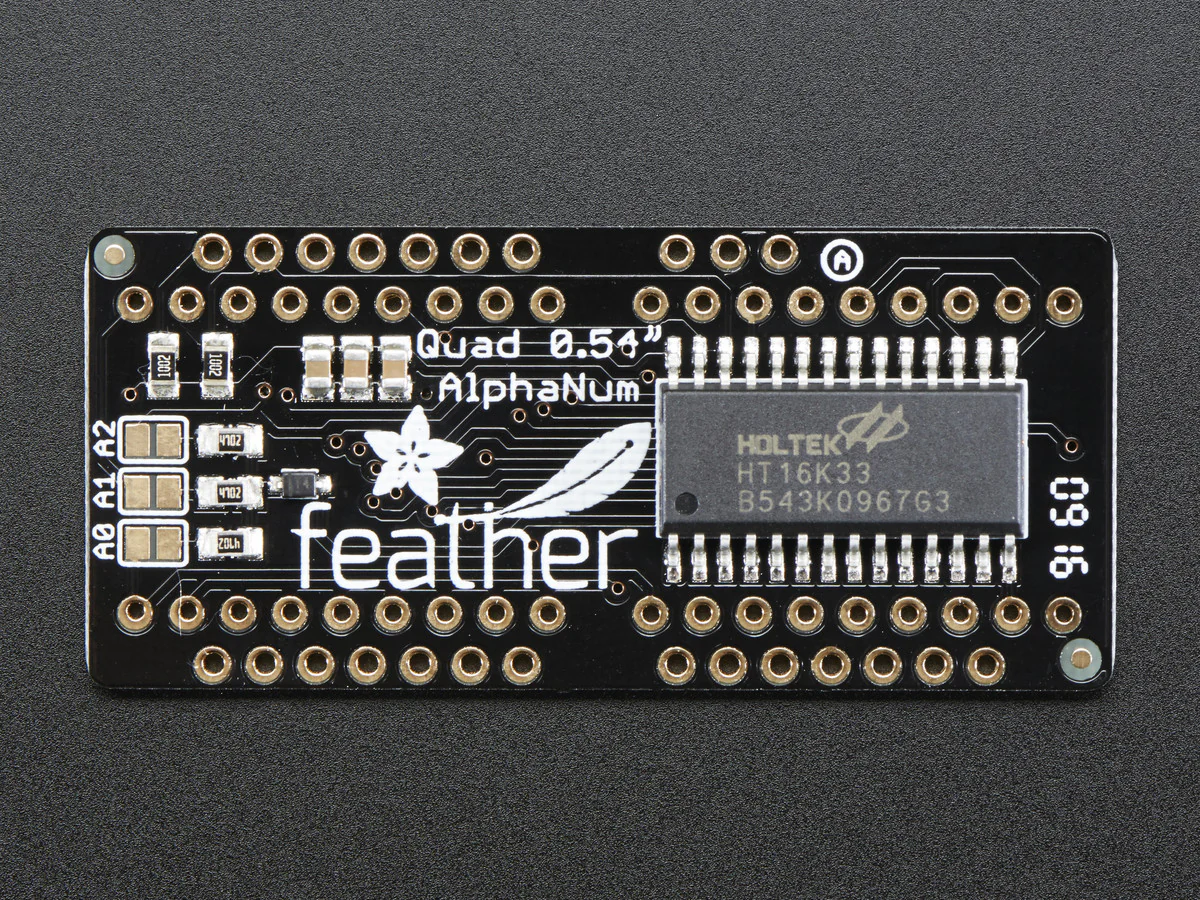 Adafruit 14-Segment Alphanumeric LED FeatherWing - Image 4