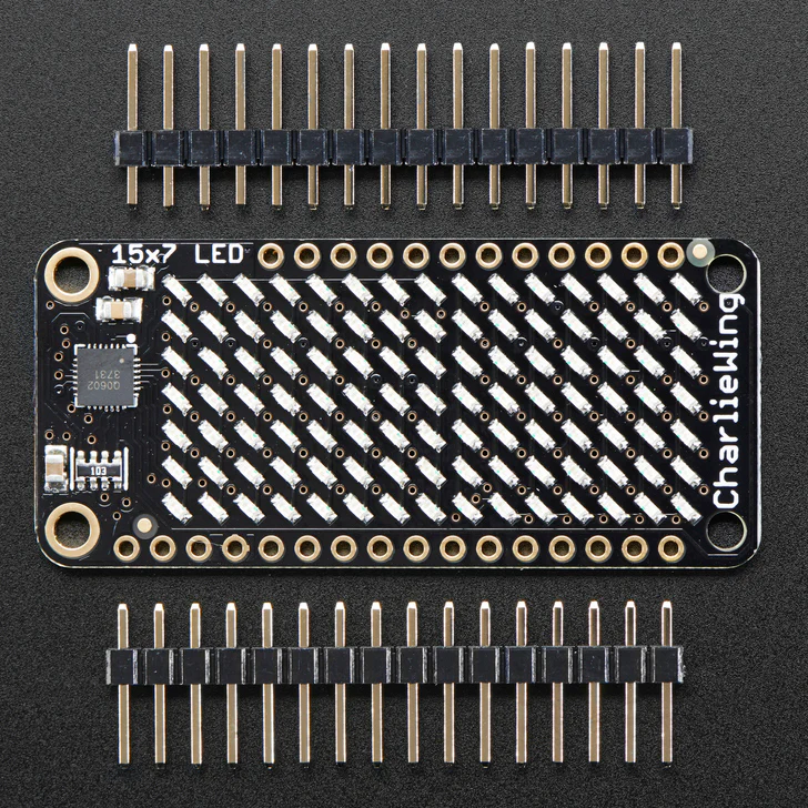 Adafruit 15x7 CharliePlex LED Matrix Display FeatherWing - Image 4