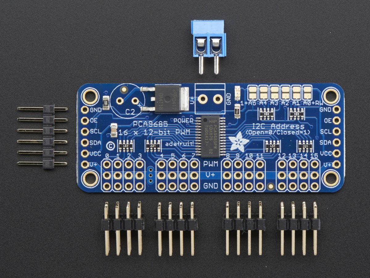 Adafruit 16-Channel 12-bit PWM/Servo Driver - Image 3