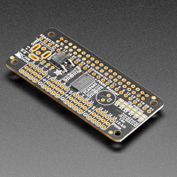 Adafruit 16-Channel PWM / Servo Bonnet for Raspberry Pi - Image 2