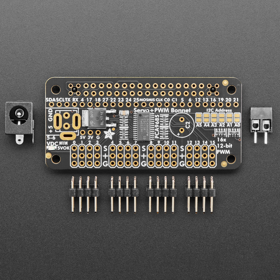 Adafruit 16-Channel PWM / Servo Bonnet for Raspberry Pi - Image 5