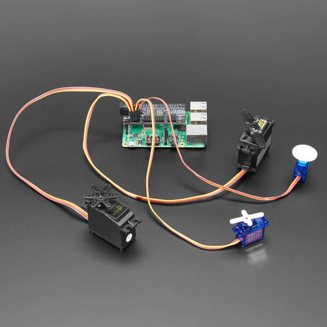 Adafruit 16-Channel PWM / Servo Bonnet for Raspberry Pi - Image 6