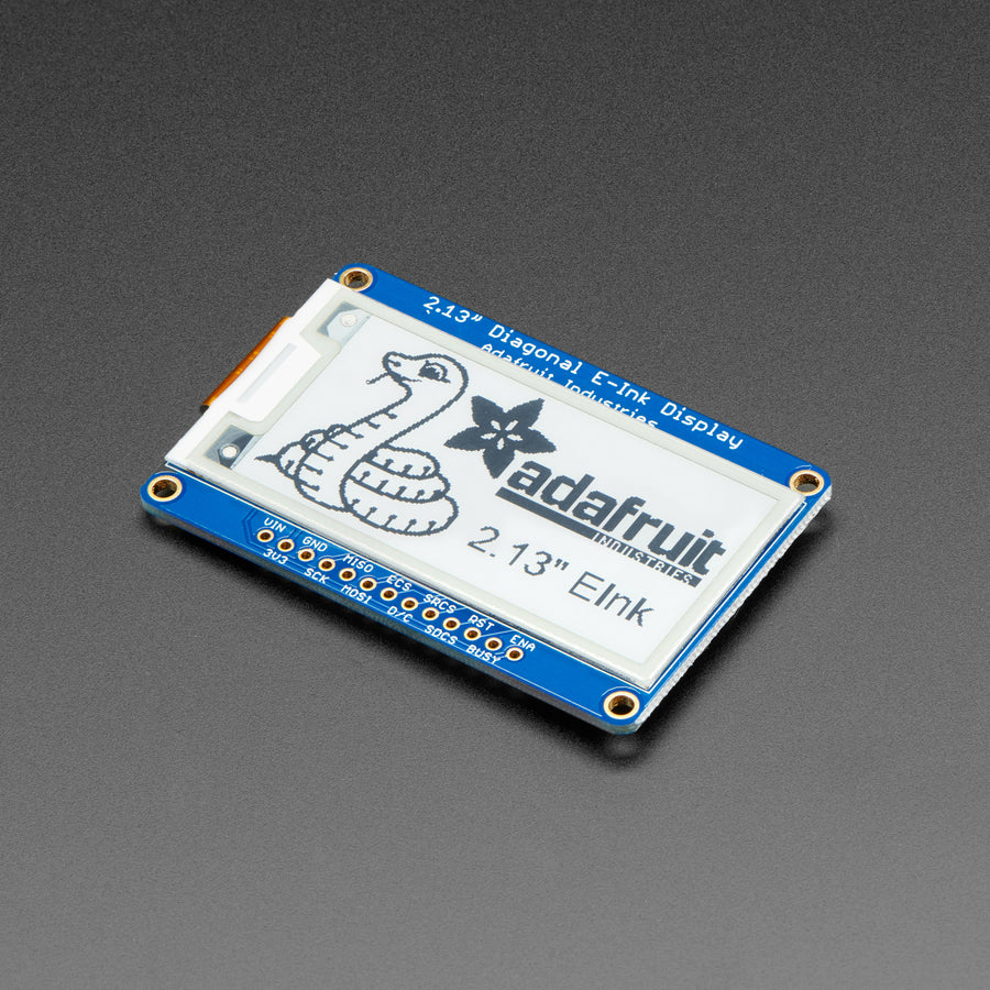 Adafruit 2.13" Monochrome eInk / ePaper Display with SRAM - 250x122 Monochrome with SSD1680 - Image 4