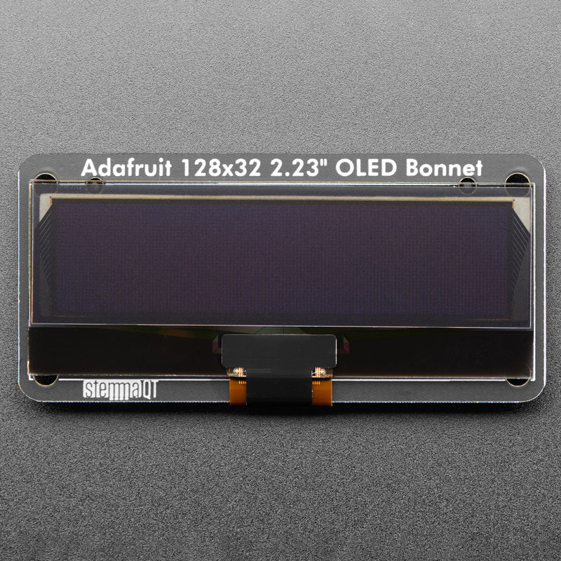 Adafruit 2.23" Monochrome OLED Bonnet for Raspberry Pi - Image 4