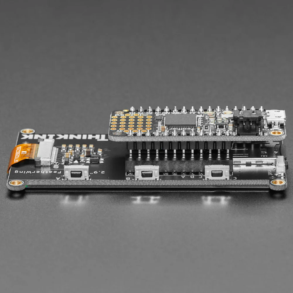 Adafruit 2.9" Grayscale eInk / ePaper Display FeatherWing - 4 Level Grayscale - Image 8