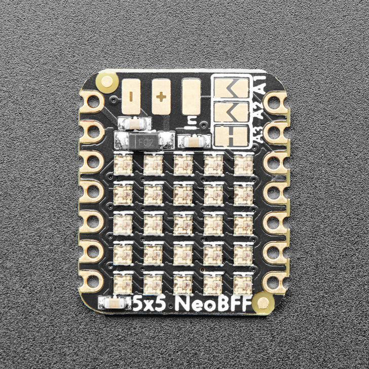 Adafruit 5x5 NeoPixel Grid BFF Add-On for QT Py and Xiao - Image 2