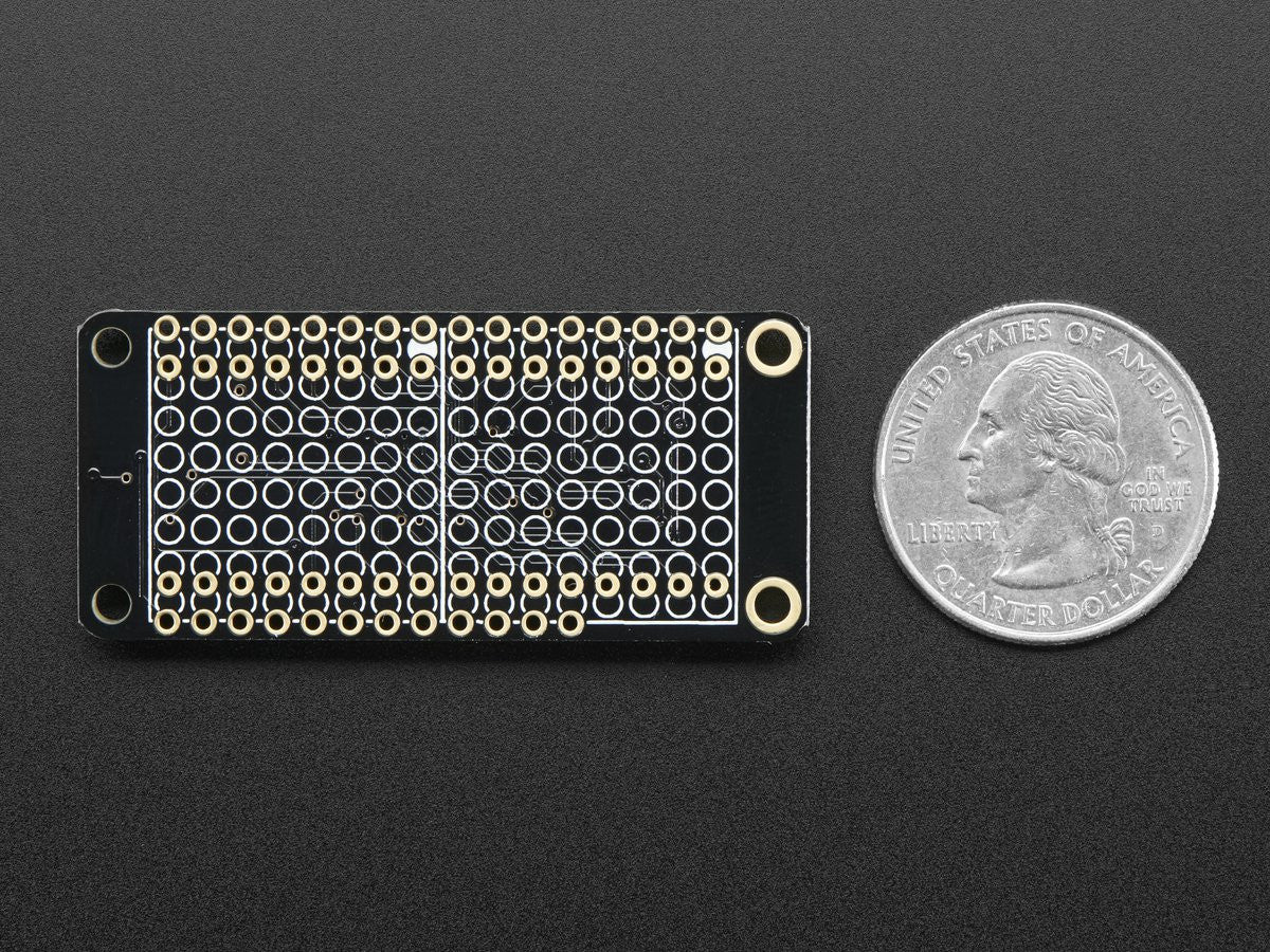 Adafruit 8x16 LED Matrix FeatherWing w/o Matrices - Image 3
