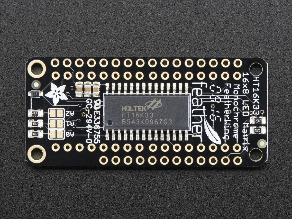 Adafruit 8x16 LED Matrix FeatherWing w/o Matrices - Image 4