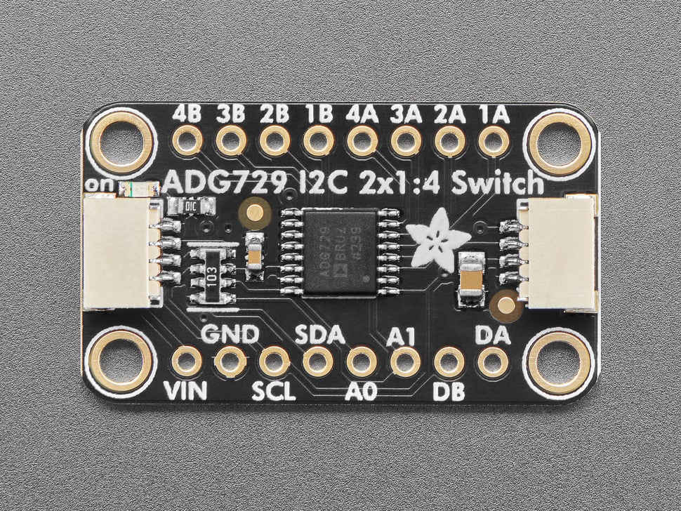 Adafruit ADG729 Dual 1-to-4 Analog Matrix Switch - Image 2