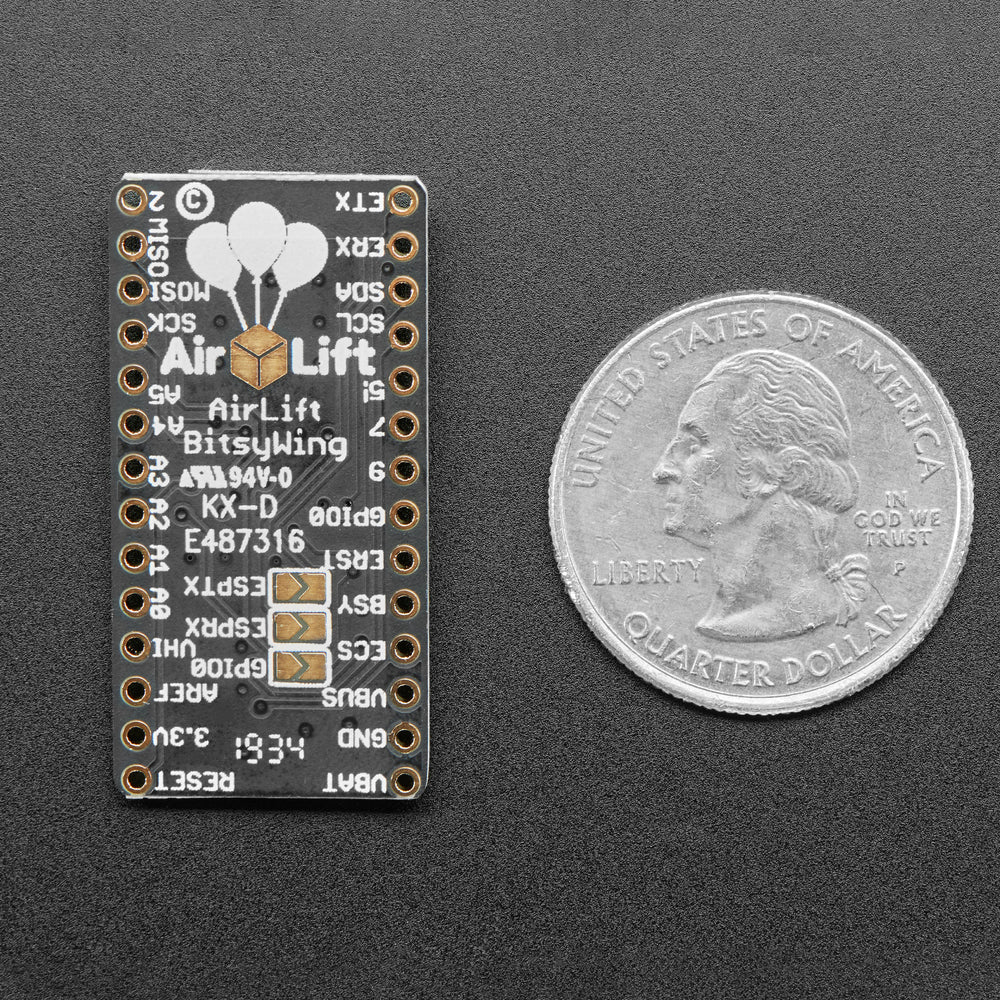 Adafruit AirLift Bitsy Add-On – ESP32 WiFi Co-Processor - Image 3