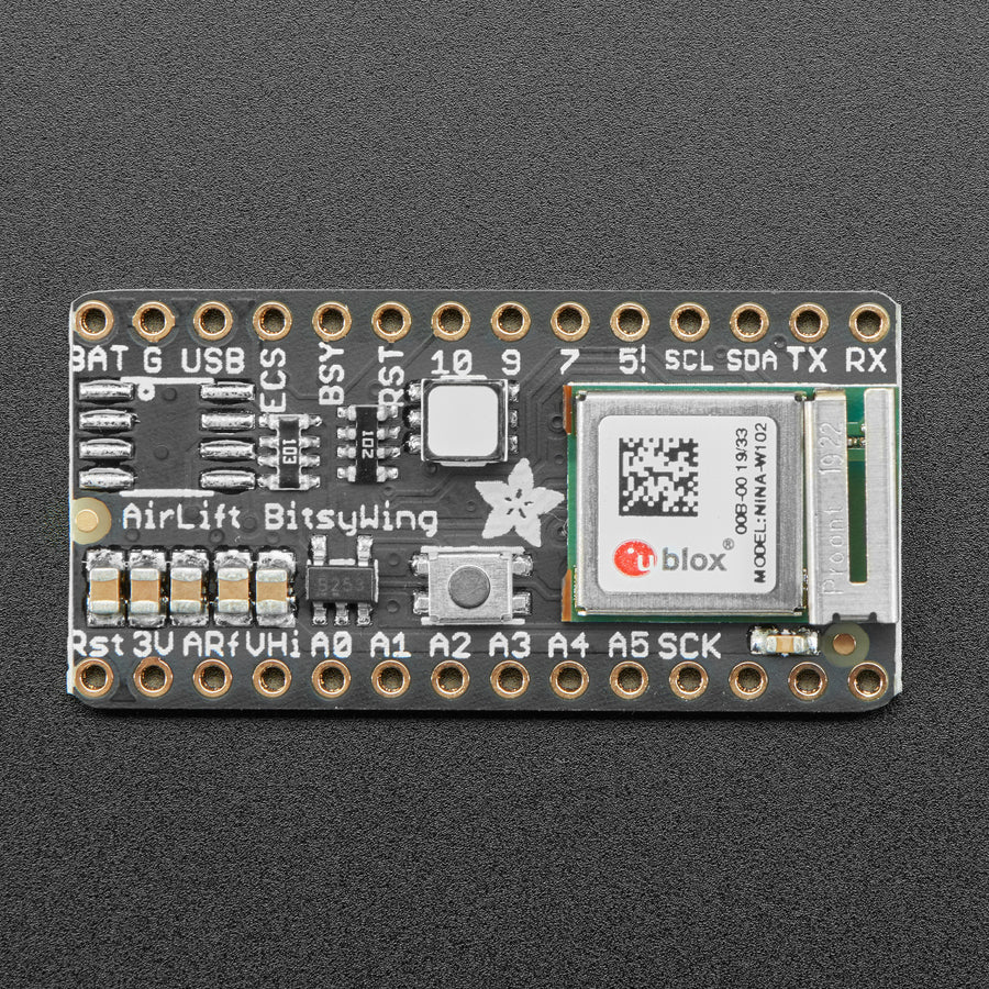 Adafruit AirLift Bitsy Add-On – ESP32 WiFi Co-Processor - Image 4