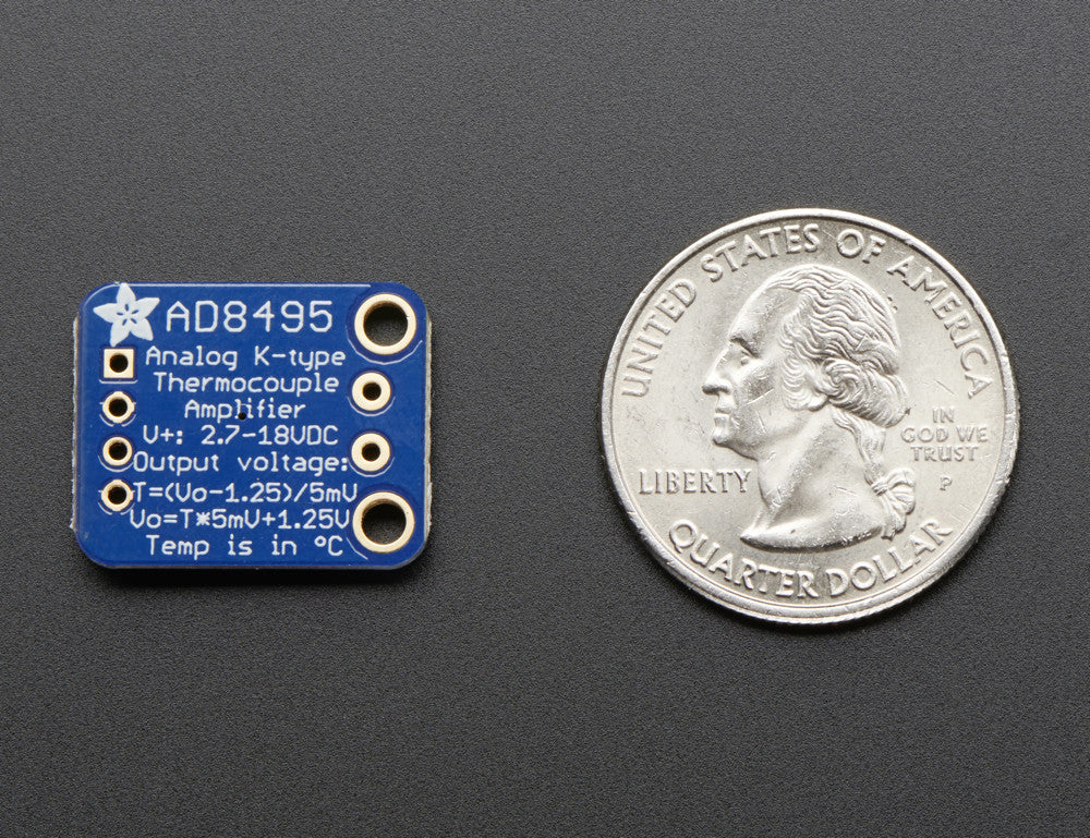 Adafruit Analog Output K-Type Thermocouple Amplifier - AD8495 Breakout - Image 4