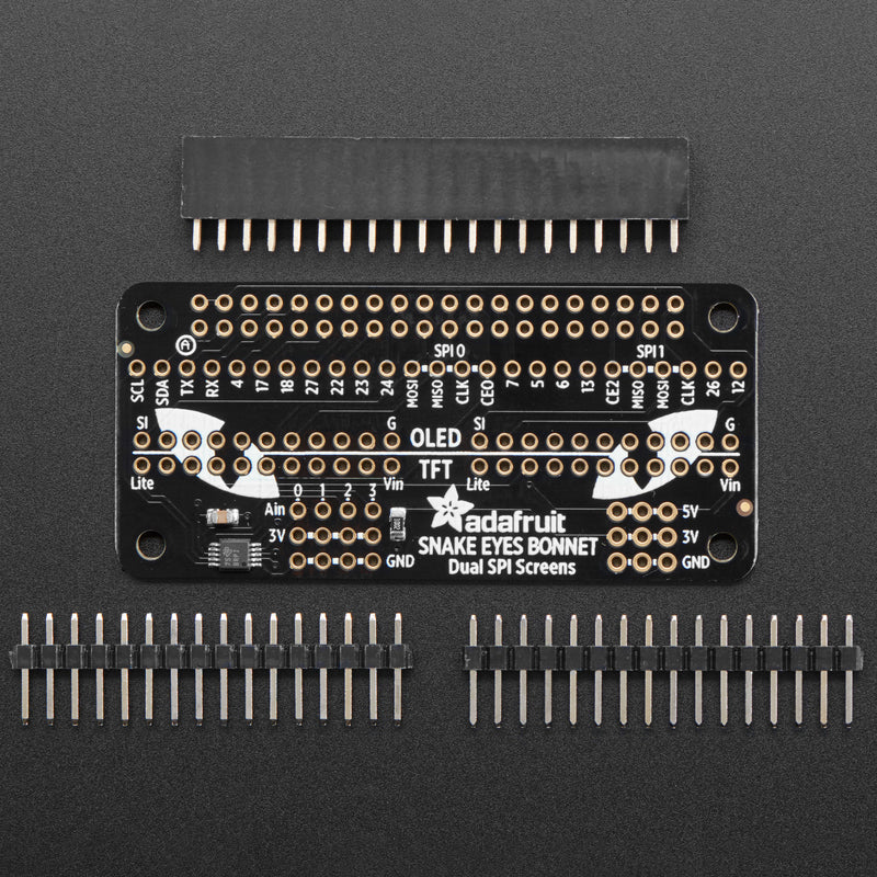 Adafruit Animated Eyes Bonnet for Raspberry Pi Mini Kit - Without Displays - Image 3