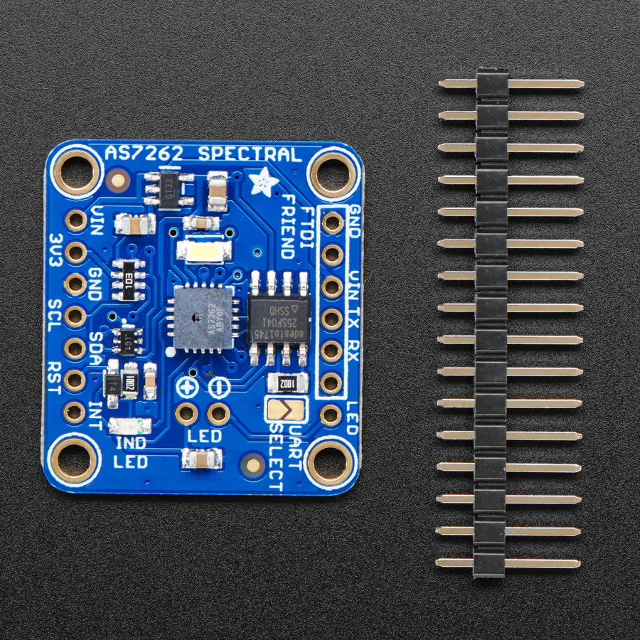 Adafruit AS7262 6-Channel Visible Light / Color Sensor Breakout - Image 2