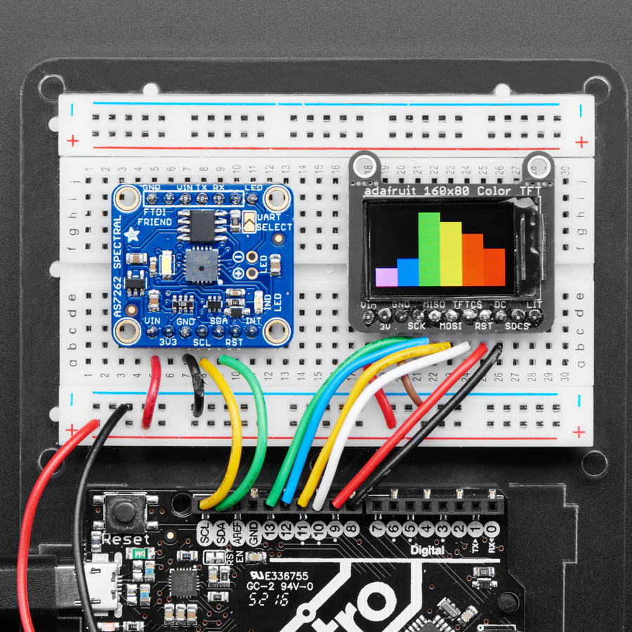 Adafruit AS7262 6-Channel Visible Light / Color Sensor Breakout - Image 4