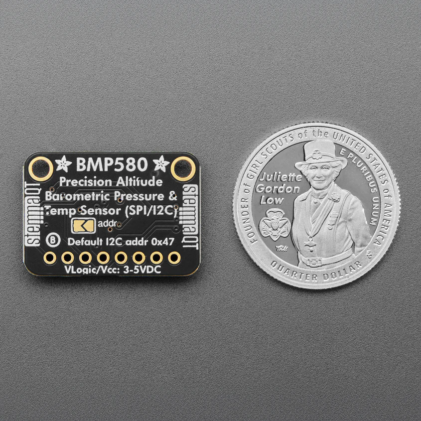 Adafruit BMP580 I2C or SPI Temperature and Pressure Sensor - STEMMA QT - Image 5