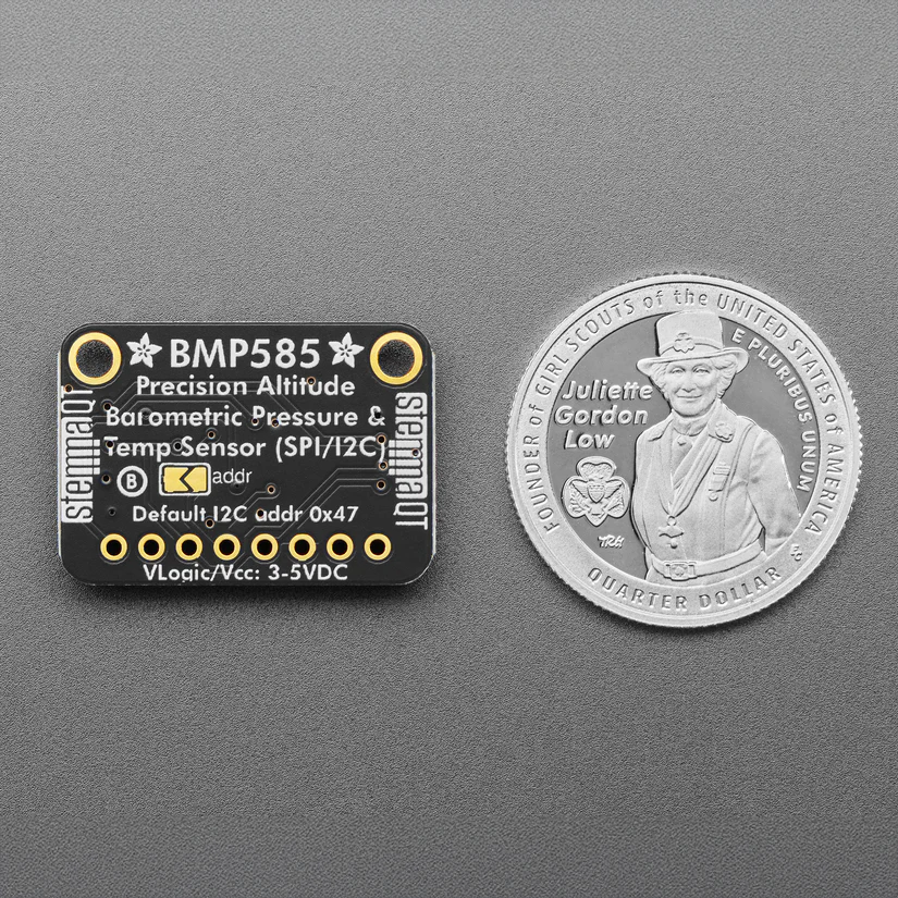 Adafruit BMP585 Ported I2C / SPI Temperature and Pressure Sensor - STEMMA QT - Image 4