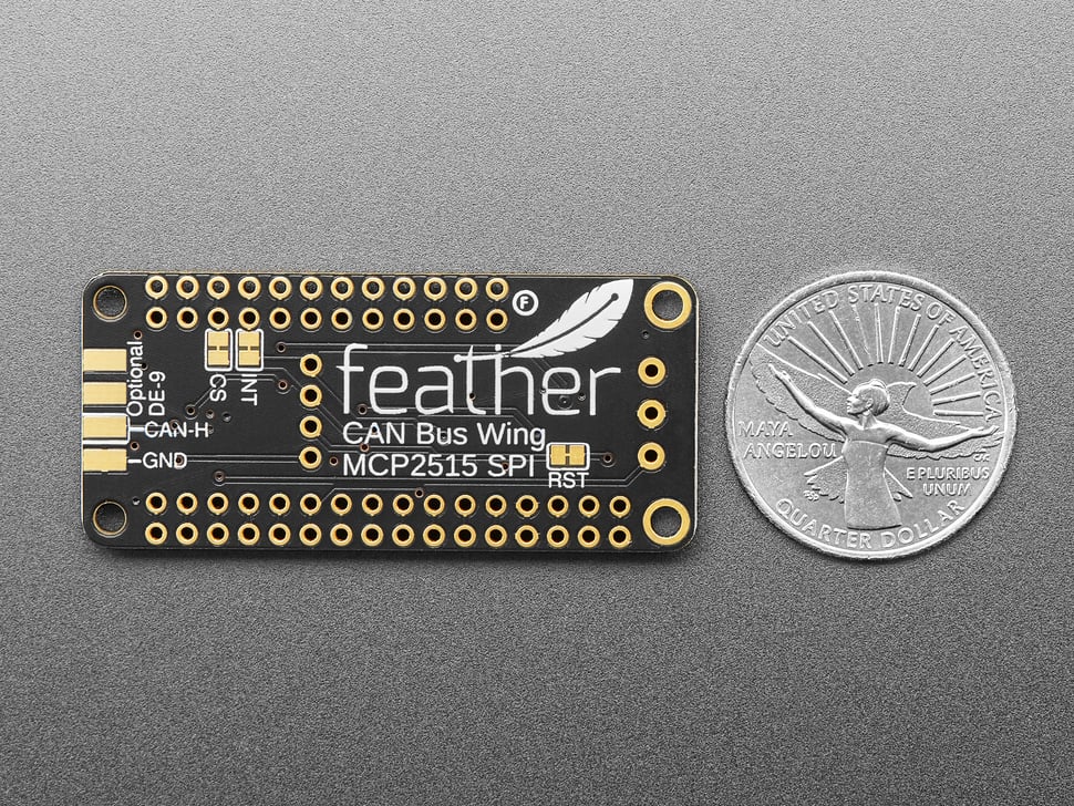 Adafruit CAN Bus FeatherWing - MCP2515 - Image 4