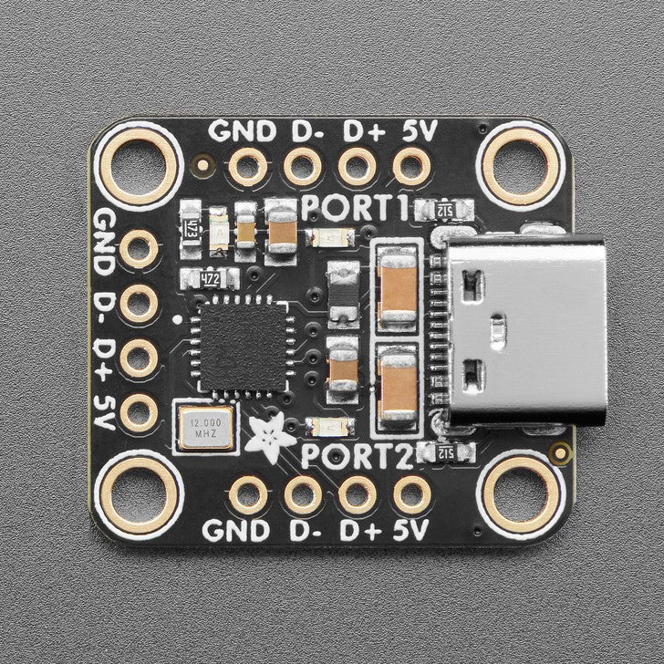Adafruit CH334F Mini 2-Port USB Hub Breakout - Image 2
