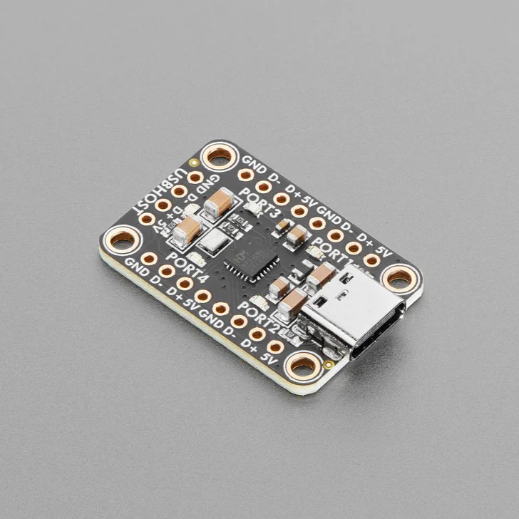 Adafruit CH334F Mini 4-Port USB Hub Breakout - Image 2