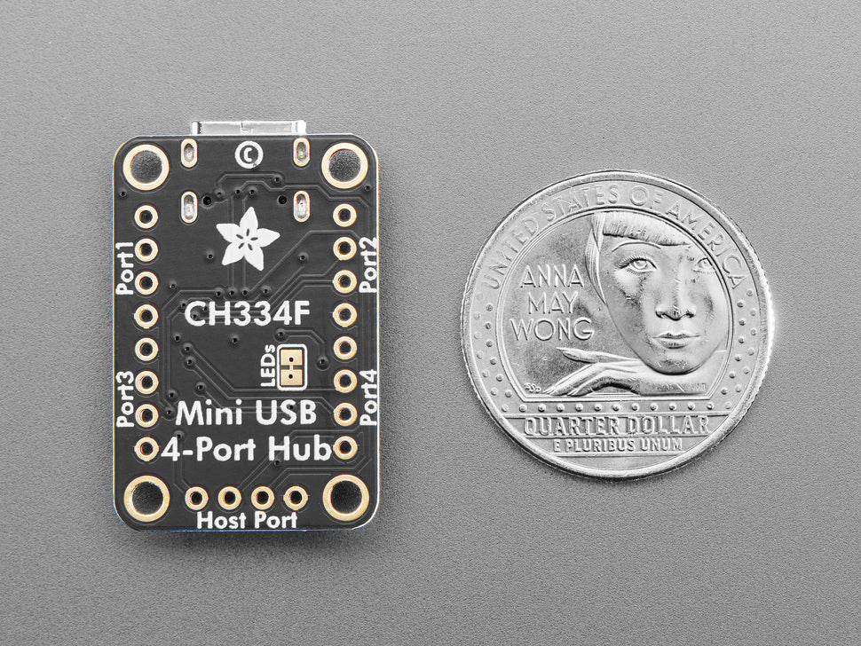 Adafruit CH334F Mini 4-Port USB Hub Breakout - Image 6