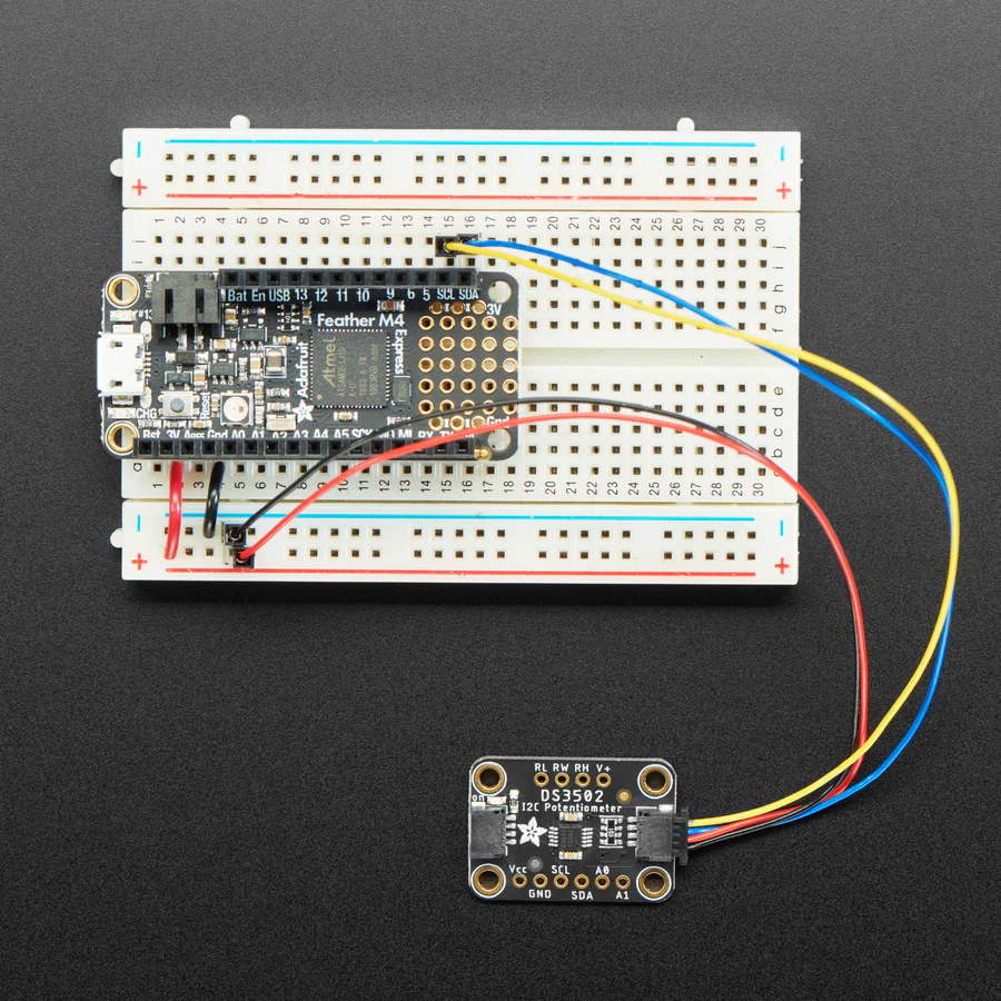Adafruit DS3502 I2C Digital 10K Potentiometer Breakout - Image 5