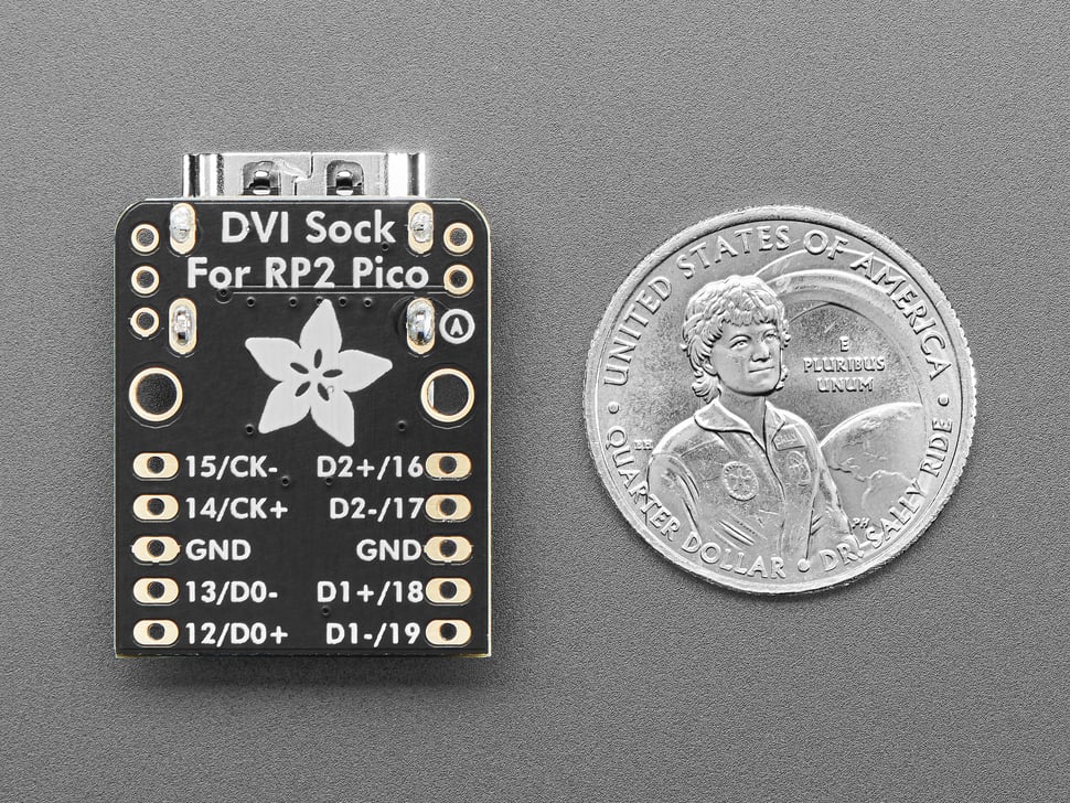 Adafruit DVI Sock for Pico - Works with HDMI Displays - Image 4