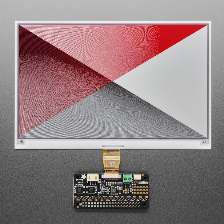 Adafruit E-Ink Bonnet for Raspberry Pi - 24-pin E-Paper Displays - Image 5